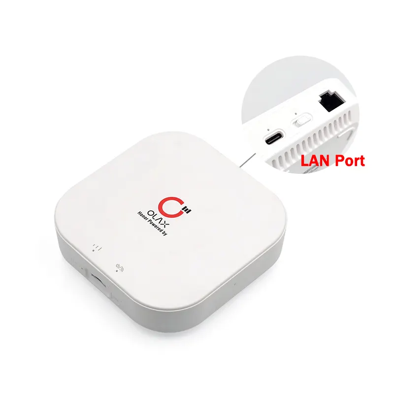 OLAX MT30 Router wifi luar ruangan, baterai 4000mAh antena 4g Slot Modem 4g nirkabel dengan kartu Sim