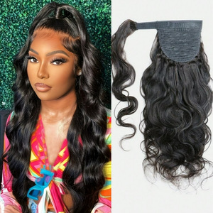 เครื่องดึงผมหางม้าคู่สีดำธรรมชาติ - Product Image 2