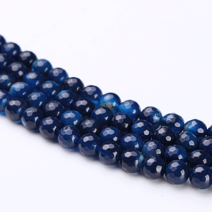 Piedras Preciosas Naturales de Corte Brillante y Cuentas para la Elaboración de Joyas, Incluyendo Ágata, Diamante y Cornalina, de 8 mm y 3 mm de Altura - Product Image 4