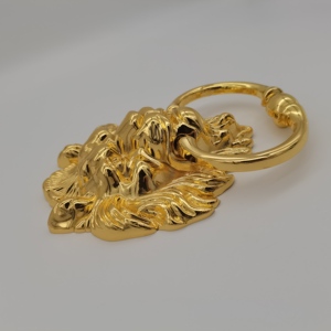Taburetes de barra de aleación de Zinc dorados y plateados, herrajes para puertas, armarios, cajones, sillas, anillo redondo, perilla de tracción, asa para sofá y silla - Product Image 3