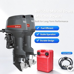 Nouveau moteur hors-bord 2 temps 60 CV résistant à l'eau salée avec type de carburant essence - Product Image 2