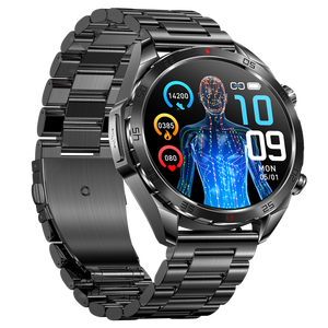 NX16 BT Call ECG Heart Rate Sleep Detection Body Temperature Time Pedometer Calorie Multiple Sport Modes <strong>SMS</strong> Reminder Smartwatch - Product Image 1