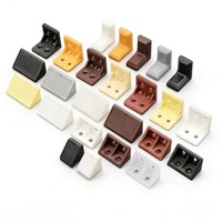 Supports d'angle en nylon renforcé de type L, épaissis et durables, pour la cuisine, l'atelier, les meubles et les armoires