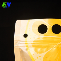 Sac d'emballage en plastique refermable personnalisé pour boisson eau liquide pochette de boisson de jus debout avec paille