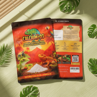 Sachet Doypack en aluminium pour suppléments de fitness et poudre protéinée, de qualité alimentaire, refermable, en Mylar, emballage recyclable