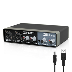 Beliebtes Chinesisches <span class=keywords><strong>USB</strong></span>-<span class=keywords><strong>Audio</strong></span>-<span class=keywords><strong>Interface</strong></span> mit <span class=keywords><strong>2</strong></span> Kanälen, 192kHz 24-Bit Rauschunterdrückung, Stereo/Mono-Ausgang für Computer-Studio - Product Image 1