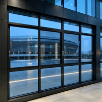 Deioux Schwerlast-Aluminiumlegierung Großes Schiebefenster mit Niedrig-Emissionsglas für den Außenbereich OEM ODM Maßgefertigt