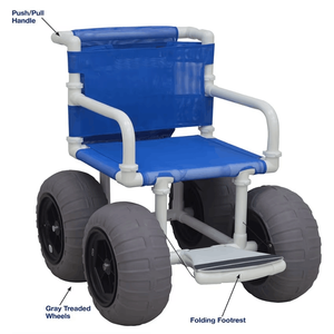 <span class=keywords><strong>Silla</strong></span> <span class=keywords><strong>de</strong></span> <span class=keywords><strong>Ruedas</strong></span> <span class=keywords><strong>de</strong></span> Playa <span class=keywords><strong>de</strong></span> PVC <span class=keywords><strong>de</strong></span> Grado Comercial, Resistente, con Neumáticos <span class=keywords><strong>de</strong></span> PU <span class=keywords><strong>de</strong></span> 16 Pulgadas, Tipo Balón, <span class=keywords><strong>para</strong></span> Resorts y <span class=keywords><strong>Alquiler</strong></span> - Product Image 1