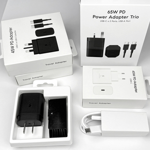 Adaptador de Corriente EP-T6530 de 65 W PD <span class=keywords><strong>Trio</strong></span> Original con 3 Puertos, <span class=keywords><strong>Cargador</strong></span> de Carga Súper Rápida para <span class=keywords><strong>Samsung</strong></span> S20 S21 S22 S23 S24 S25 - Product Image 1