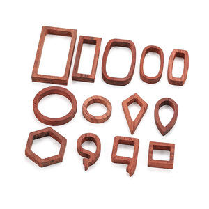 แม่พิมพ์กรอบเครื่องประดับไม้รูปทรงผสมผสานสำหรับอุปกรณ์ DIY เครื่องมือหล่อเรซิ่น - Product Image 4