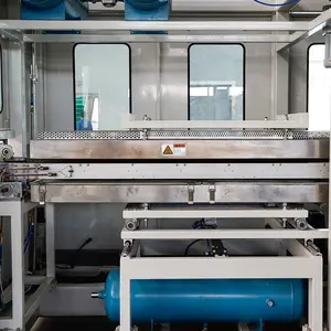 Fully Automatic Maker Machine Used In The Production Of Plastic Plates In Home