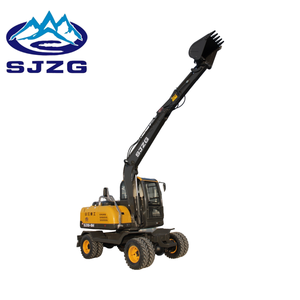 Excavator Roda dengan Penggali, Penjepit, Derek Hidrolik, Pengangkat Kayu Gelondongan, Kayu, Tebu untuk Berbagai Kondisi - Product Image 2