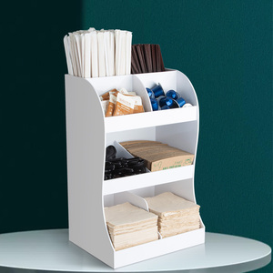 Boîte de rangement de dosettes de condiments, grand boîtier de stockage à quatre niveaux, organisateur de dosettes - Product Image 3