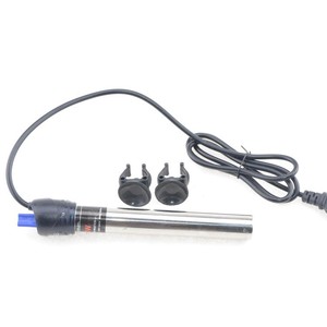 Pemanas akuarium tangki ikan, Aksesoris pemanas listrik 100W 500W perlengkapan hewan peliharaan - Product Image 3