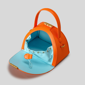 Borsa a tracolla da donna Niche's Box semicircolare 2026, nuova borsa a tracolla retrò geometrica - Product Image 3