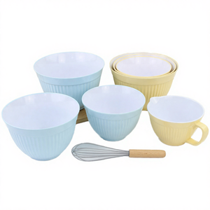 Exportaciones Globales: Tazón de Plástico Desechable Ecológico con Asa, Acanalado y Pulido, para Mezclar Ensaladas y Verduras, Estilo Moderno, 300g - Product Image 4