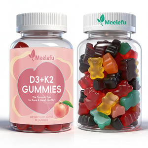 Gummies à la vitamine <span class=keywords><strong>D3</strong></span> et K2 à prix réduit, saveur de baies mélangées, complément alimentaire pour soutenir la santé des os, la santé cardiaque, l'absorption du calcium, la santé immunitaire - Product Image 1