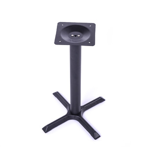 Metal Cross <b>Table</b> <b>Leg</b> 520x520x720mm Square Base Durable Restaurant <b>Table</b> Support Industrial Design - Product Image 2