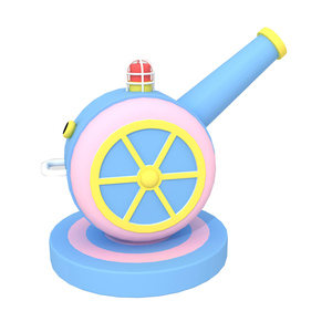 Bonhong Venta al por mayor de espuma de juguete Ball Cannon con Ball Pit Pool Soft Play Area Ball Shooter para niños - Product Image 2