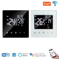 Termostato Eléctrico RKHK 16A para Calefacción por Suelo Radiante con Sonda de Temperatura NTC de 3M, Piezas para Sistema de Calefacción por Suelo Radiante