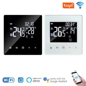 Thermostat <span class=keywords><strong>de</strong></span> chauffage électrique par le sol RKHK 16A avec <span class=keywords><strong>sonde</strong></span> <span class=keywords><strong>de</strong></span> température au sol NTC <span class=keywords><strong>de</strong></span> 3 m, pièces pour système <span class=keywords><strong>de</strong></span> chauffage au sol par eau - Product Image 1