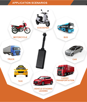 Mini Rastreador GPS 4G para Auto y Moto, Dispositivo de Rastreo GPS con Apagado de Motor, Gestión de Flota, Protocolo GT06, IP Personalizada