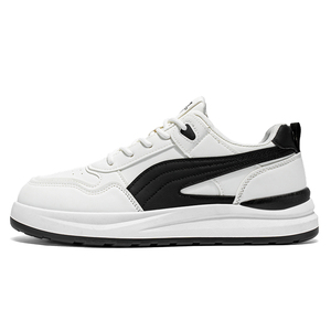 Zapatos Deportivos Casuales para Hombre, Transpirables, con Suela de Goma Impermeable y Capa Antideslizante, Parte Superior de Malla y PU, Diseño Moderno - Product Image 1