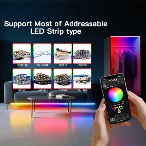 नई gdopटो Esp32 wled डिजिटल नेतृत्व वाली पट्टी नियंत्रक ethnet 4-आउटपुट प्रोग्राम के लिए आउटपुट - Product Image 5