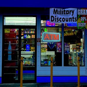 ATM neon LED transparent acrylic panel indoor bank entrance ATM indicator light ambient light <b>sign</b> luminous signage custom 12V - Product Image 6