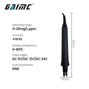 เครื่องวิเคราะห์น้ำ GEC-CL485 เซ็นเซอร์ RS485 4-20mA เซ็นเซอร์คลอรีนตกค้างแบบดิจิตอล หัววัดอิเล็กโทรด เซ็นเซอร์คลอรีนตกค้าง GEC-CL485 - Product Image 2