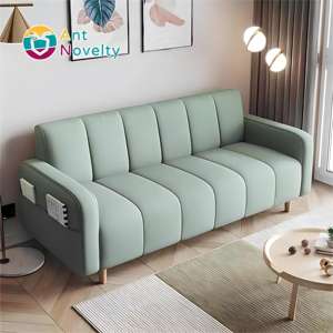 Antnovelty <span class=keywords><strong>Lit</strong></span> pliable de luxe Kingsize pour une place Causeuse Love Seat Cadre de canapé - Product Image 4