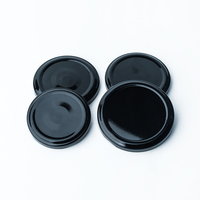 Couvercle métallique en fer blanc de 110 mm pour grands pots en verre alimentaires – Bouchon d'emballage personnalisé