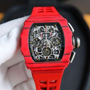 Bracelet en acier inoxydable, mouvement importé, chronographe automatique unisexe, aiguille de plongée, verre saphir, résistance à l'eau 30 bars - Product Image 2