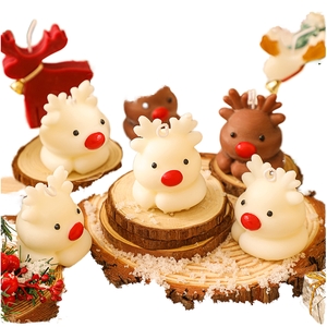 Bougie aromatique Molly Glory en cire de soja - Non toxique - Respectueuse de l'environnement - Longue durée - Pour Noël, la Saint-Valentin, les mariages - Product Image 1