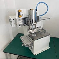 Impresora de Serigrafía Compacta de Grado Industrial de Alta Precisión con Guía Lineal Neumática y Ciclo de Impresión Automático