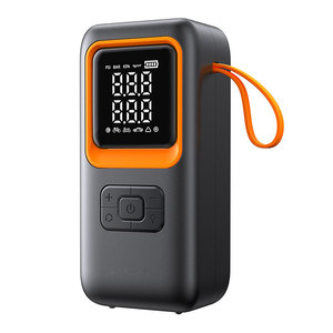 Inflador de Neumáticos, Compresor de Aire Portátil, Bomba de Aire para Neumáticos de Automóvil, Monitor de Presión de Neumáticos, Manómetro Digital, Luz LED, Automático - Product Image 5