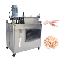 Machine à désosser les pattes de poulet électrique / Désosseur de pattes de poulet / Machine à désosser les pattes de poulet