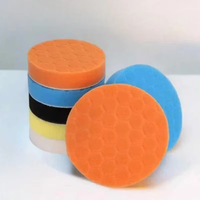 5 pièces Kit de tampon de polissage de voiture 5 pouces roue de polissage auto-adhésive détaillant épilation éponge tampons ensemble d'outils d'entretien automatique Kit de polissage