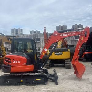Oferta Especial: Miniexcavadora Kubota U55-5 de 5 Toneladas con Motor, Caja de Cambios y Bomba de Alta Calidad para Construcción y Agricultura, Entrega Rápida - Product Image 2