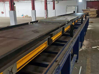 Ligne de panneaux sandwich isolés continus en acier coloré PPGI, polyuréthane PUF PIR, 2+2 isolation, portes de garage, panneaux muraux