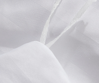 Parure de lit de luxe 100 % coton pour hôtel, drap-housse king size, ensemble de literie à rayures de 3 cm, ensemble de couette