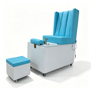Fauteuil de spa pour les pieds, fauteuil de manucure et pédicure, fauteuil de massage des pieds pour salon de beauté avec bassin pour les pieds, tabouret mobile pour salon de manucure et spa - Product Image 3
