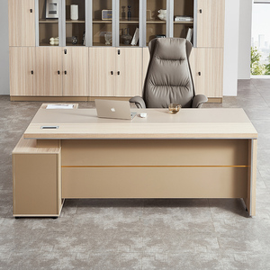 Ensemble de <span class=keywords><strong>bureau</strong></span> et chaise de direction en bois moderne avec armoire de rangement - Conception ergonomique durable pour la maison/le <span class=keywords><strong>bureau</strong></span> - Product Image 4