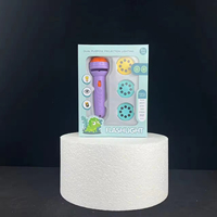 Projecteur de poche pour bébé avec des contes pour le sommeil, lampe torche de dessin animé, jouet éducatif précoce pour enfant, cadeau de Noël, jouet lumineux