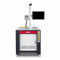 Machine de marquage laser à fibre dynamique 3D de bureau, graveur laser haute vitesse et de précision pour puces IC, composants électroniques et circuits imprimés