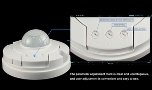 Pdlux PD-PIR101-Z Loạt Có Dây Trần Cảm Biến Chuyển Động Chuyển Đổi Ánh Sáng 220V Cơ Thể Con Người Hồng Ngoại Detector Cảm Biến Vị Trí - Product Image 3