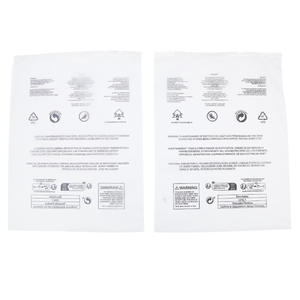 Sac universel en plastique PE givré noir Ziplock pour l'emballage de vêtements Chaussettes transfrontalières respectueuses de l'environnement - Product Image 4