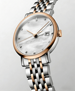 For Longinesing exquisite and elegant high-end business stainless steel <b>case</b>, mother of pearl dial, mechanical quartz <b>watch</b> - Product Image 6