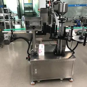 Automatic Flat Single Pvc Opp Bopp Labeling Machine Round Bottles Beer Can Tube Sticker Plastic Bottle Label Printing Machine