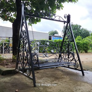 Balançoire de jardin en fer moderne multifonctionnelle de haute qualité, prix excellent, mobilier de patio pour les parcs du Vietnam - Product Image 3